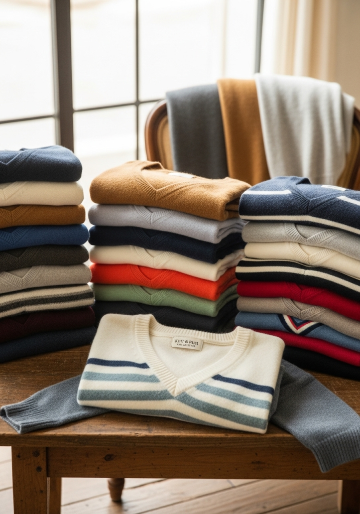 Sweaters Crew Neck & V-Neck Sweaters