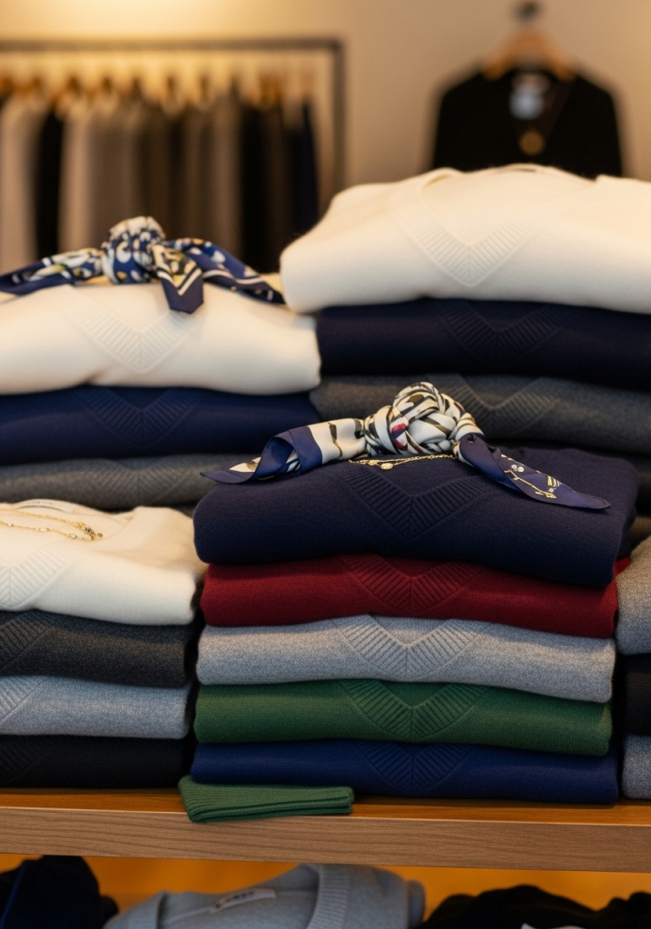 Sweaters V-Neck Sweaters