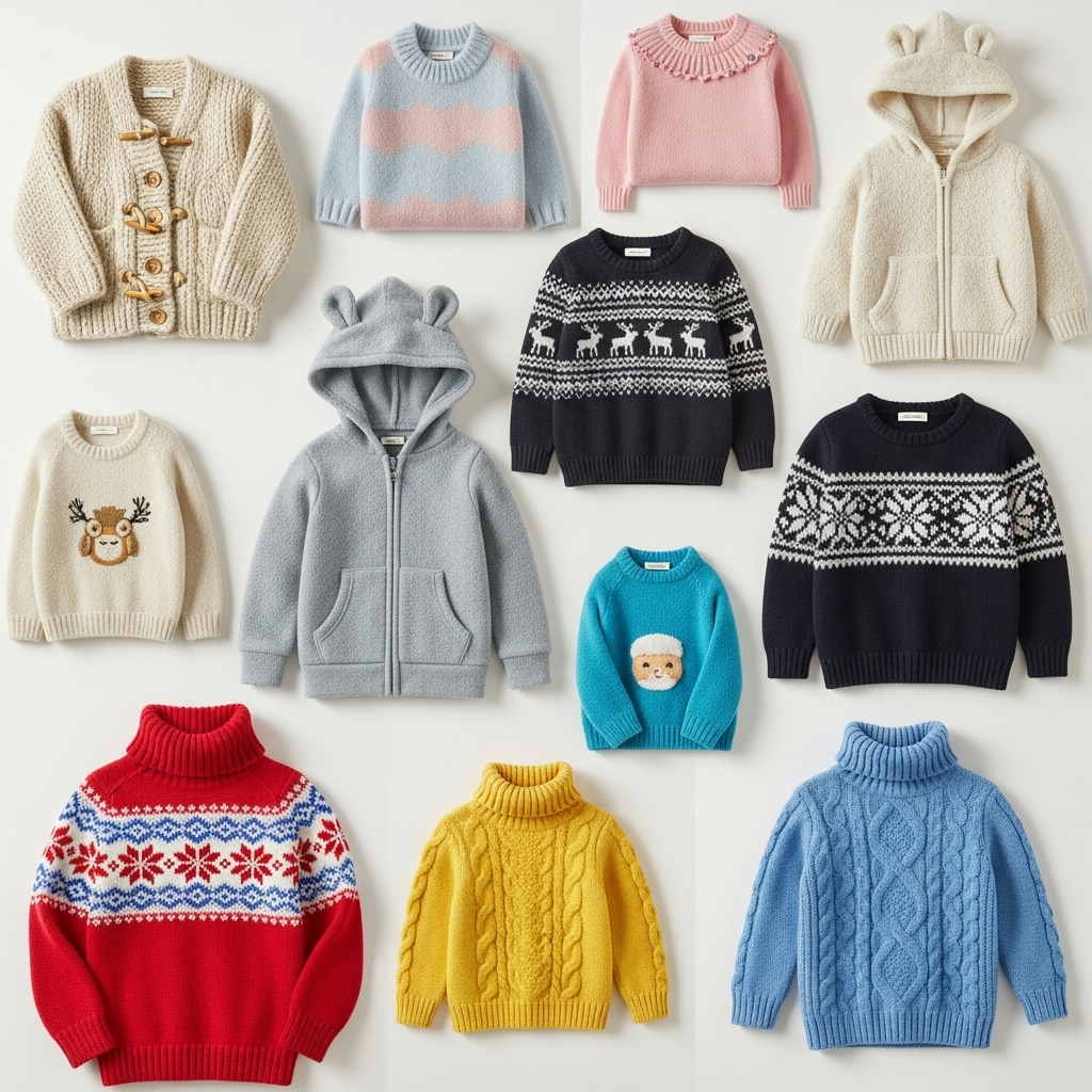 Sweaters → All types for Kids